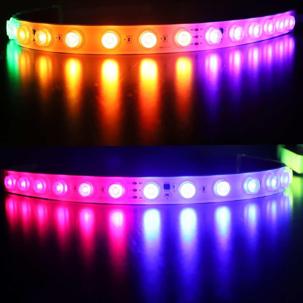 WS2811 Addressable Flexible LED Wall Wash Light Strip IP66 Waterproof DC24V WS2811 Addressable Flexible LED Wall Wash Light Strip IP66 Waterproof DC24V